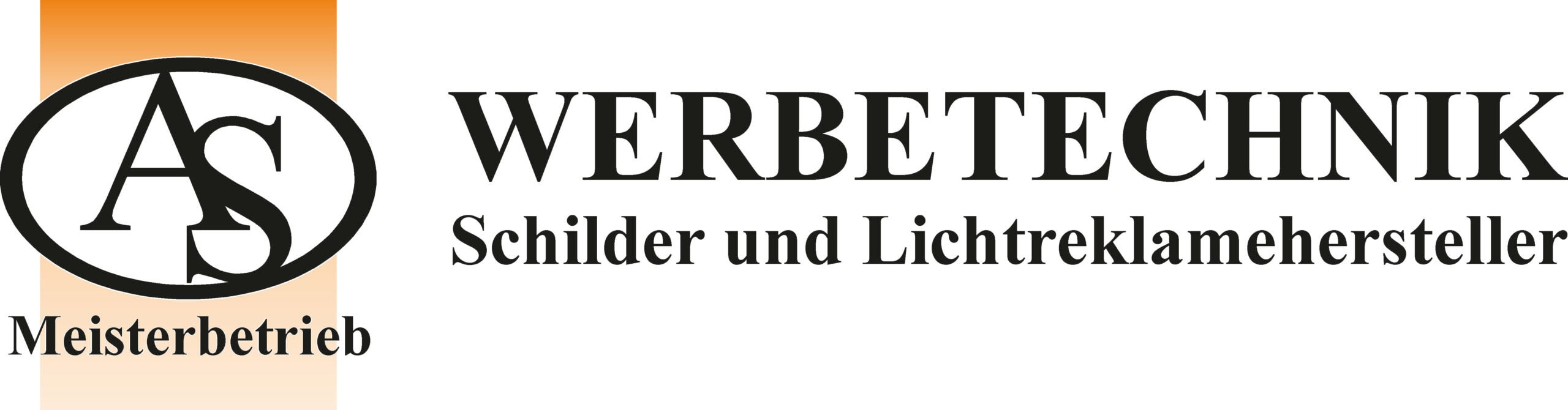 „AS Werbetechnik“-Logo, zur Startseite